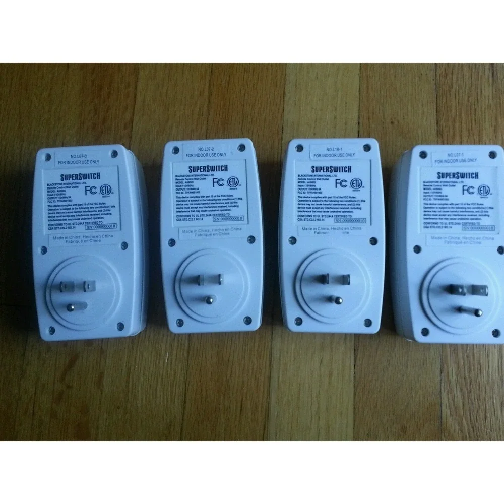 SuperSwitch Model AHR003 - Lot of 4